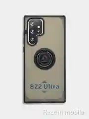 Чехол противоударный Samsung Galaxy S22, S22 PLUS, S22 ULTRA c кольцом