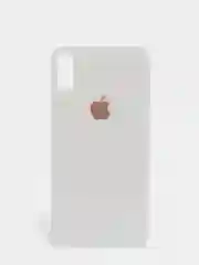 Серебряный задняя крышка для iPhone XS