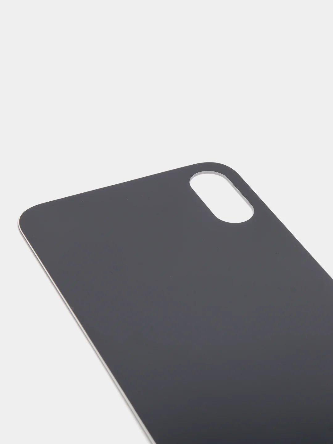 Серебряный задняя крышка для iPhone XS