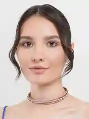 Розовый чокер