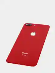 Красный задняя крышка для iPhone 8 Plus со стеклом камеры