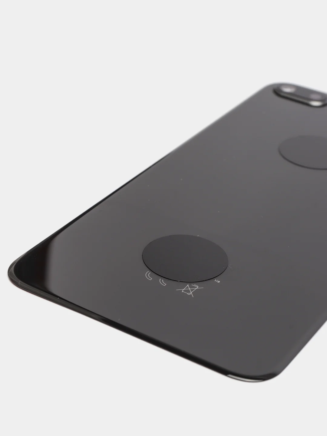 Серый задняя крышка для iPhone 8 Plus со стеклом камеры