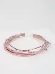 Розовый чокеры