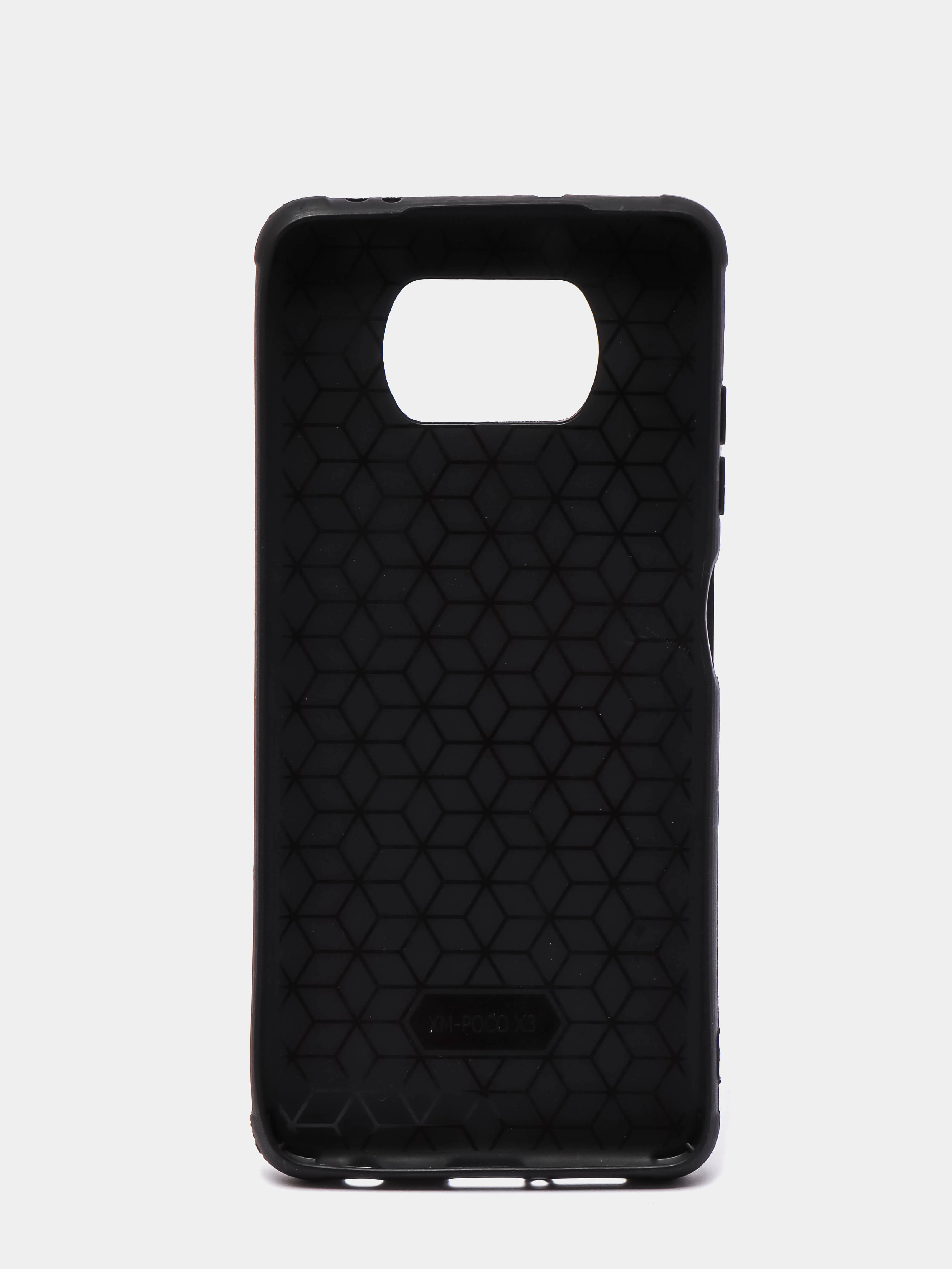 Темно-синий чехол Xiaomi Poco X3 NFC / Poco X3 Pro, Сяоми Поко Х3 силиконовый, имитация кожи, Baseus
