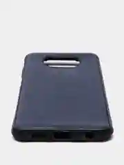 Темно-синий чехол Xiaomi Poco X3 NFC / Poco X3 Pro, Сяоми Поко Х3 силиконовый, имитация кожи, Baseus