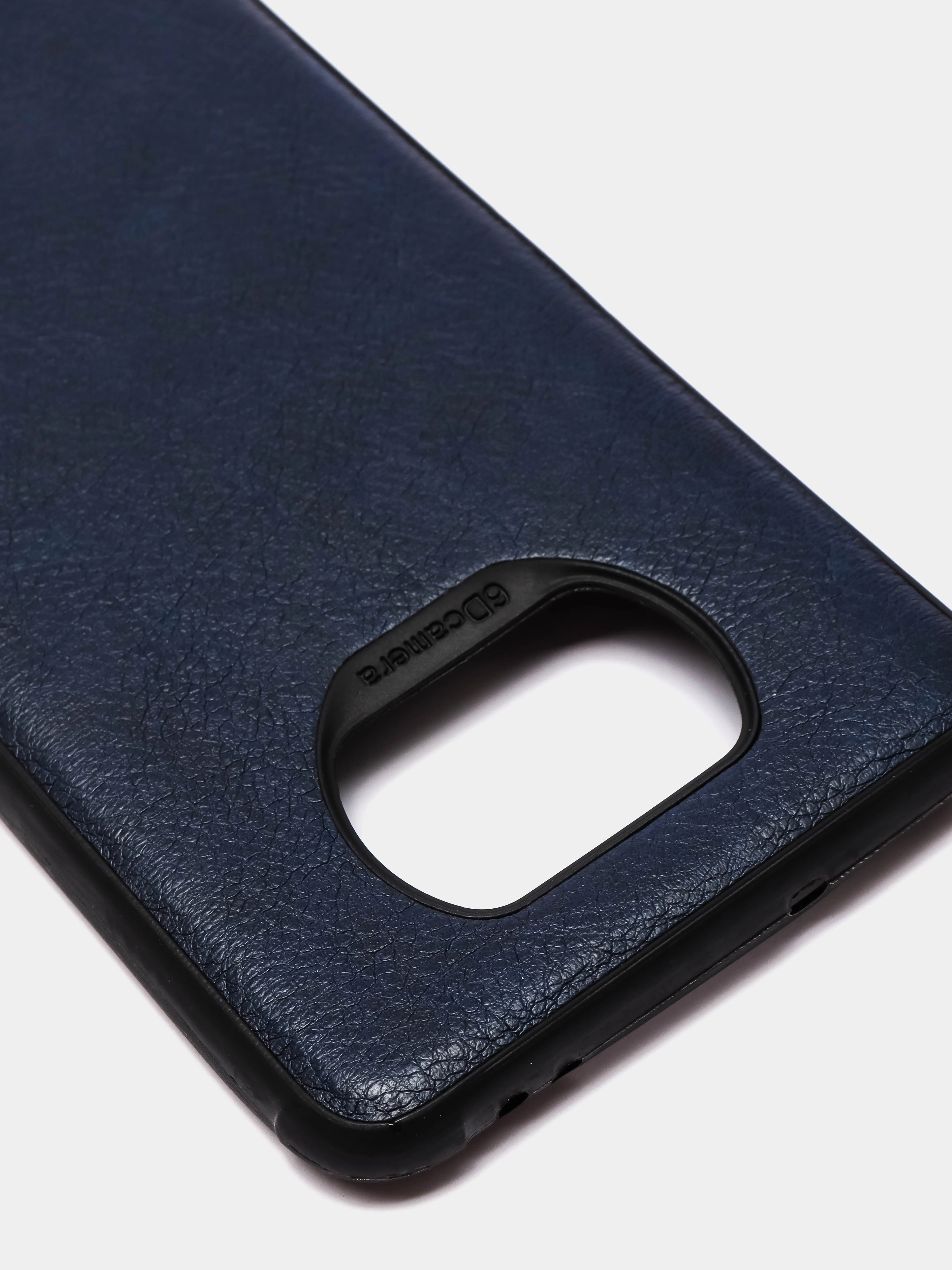 Темно-синий чехол Xiaomi Poco X3 NFC / Poco X3 Pro, Сяоми Поко Х3 силиконовый, имитация кожи, Baseus
