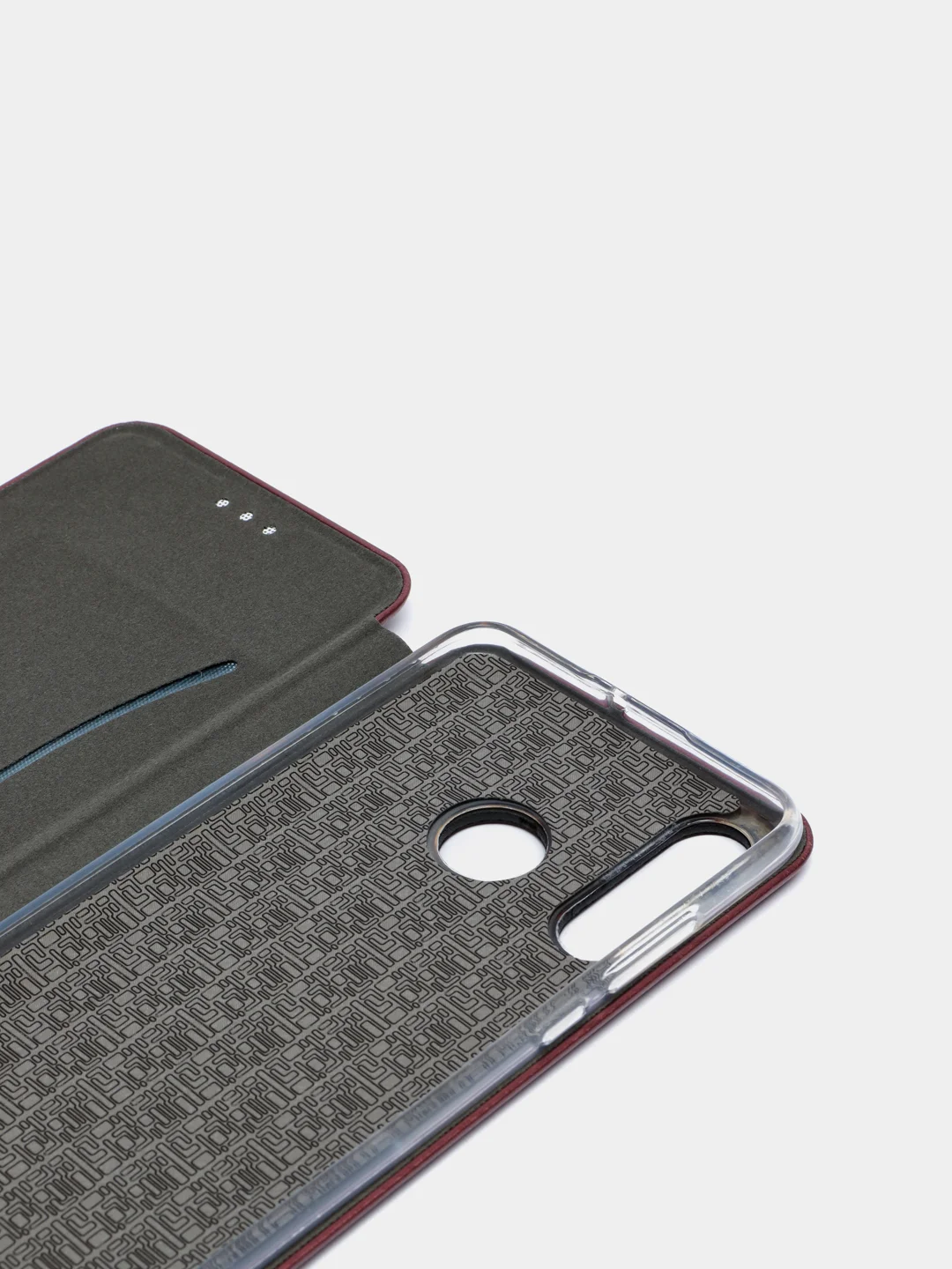 Пурпурный чехол-книжка Honor 20s / Huawei P30 Lite / P30 Lite New Edition / Honor 20 Lite, Хонор 20с