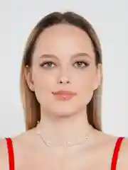 Женское ожерелье на шею с жемчугом