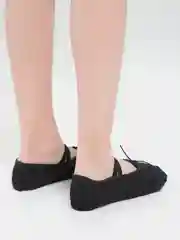 Черный балетки спортивные