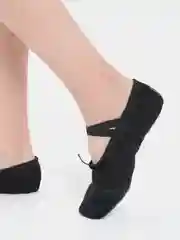 Черный балетки спортивные