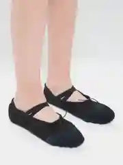 Черный балетки спортивные