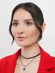 Фиолетовый чокер