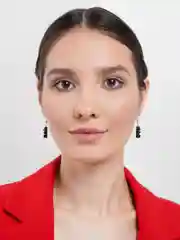 Черный серьги "Мармеладные Мишки"