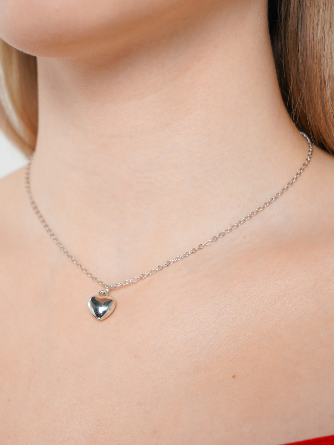Цепочка с сердечком на шею, женское ожерелье с подвеской купить по цене 129₽ в интернет-магазине KazanExpress