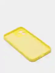 Желтый чехол iPhone 11 13 12 Pro Mini силиконовый ( Айфон Про Мини )