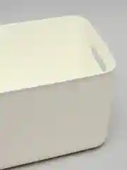 Белый корзина для хранения пластиковая