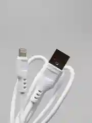 Кабель USB Denmen Micro USB/ Type-C/ Lightning, 2.4A, Fast Charge