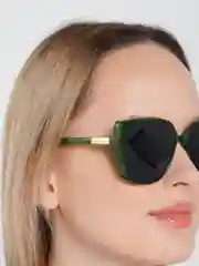 Белый солнцезащитные женские очки