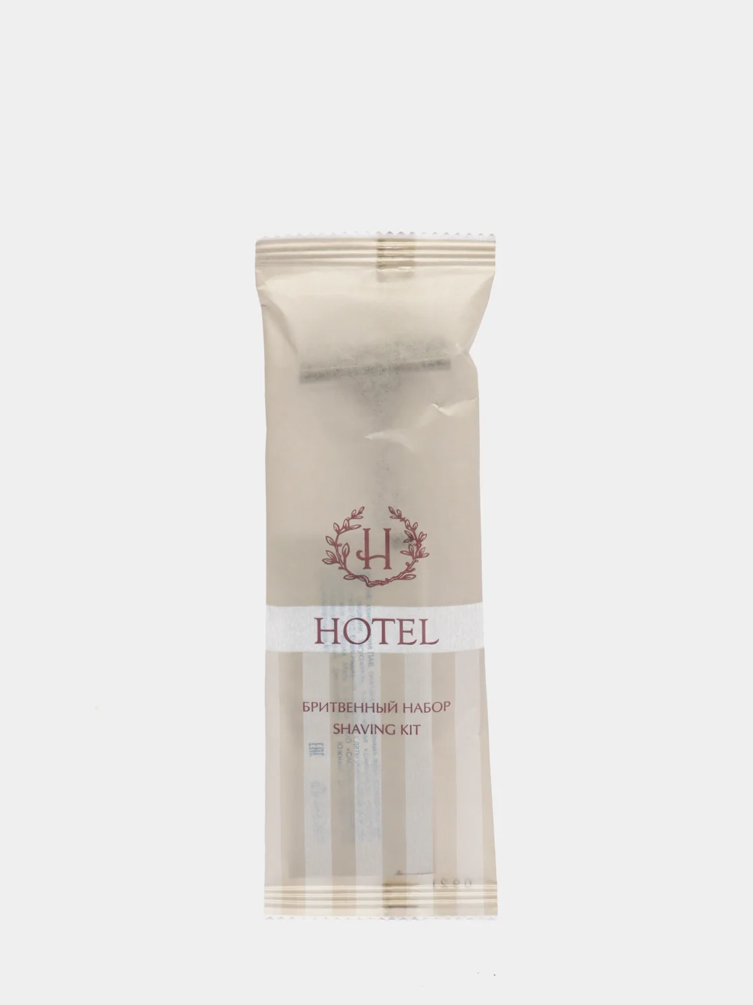 Бритвенный набор "Hotel": станок для бритья одноразовый и гель для бритья