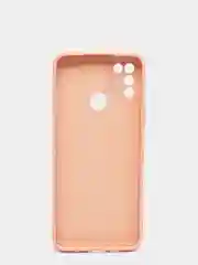 Пудровый чехол с защитой камеры и бархатом внутри для Infinix Hot 11 play, Hot 10 play