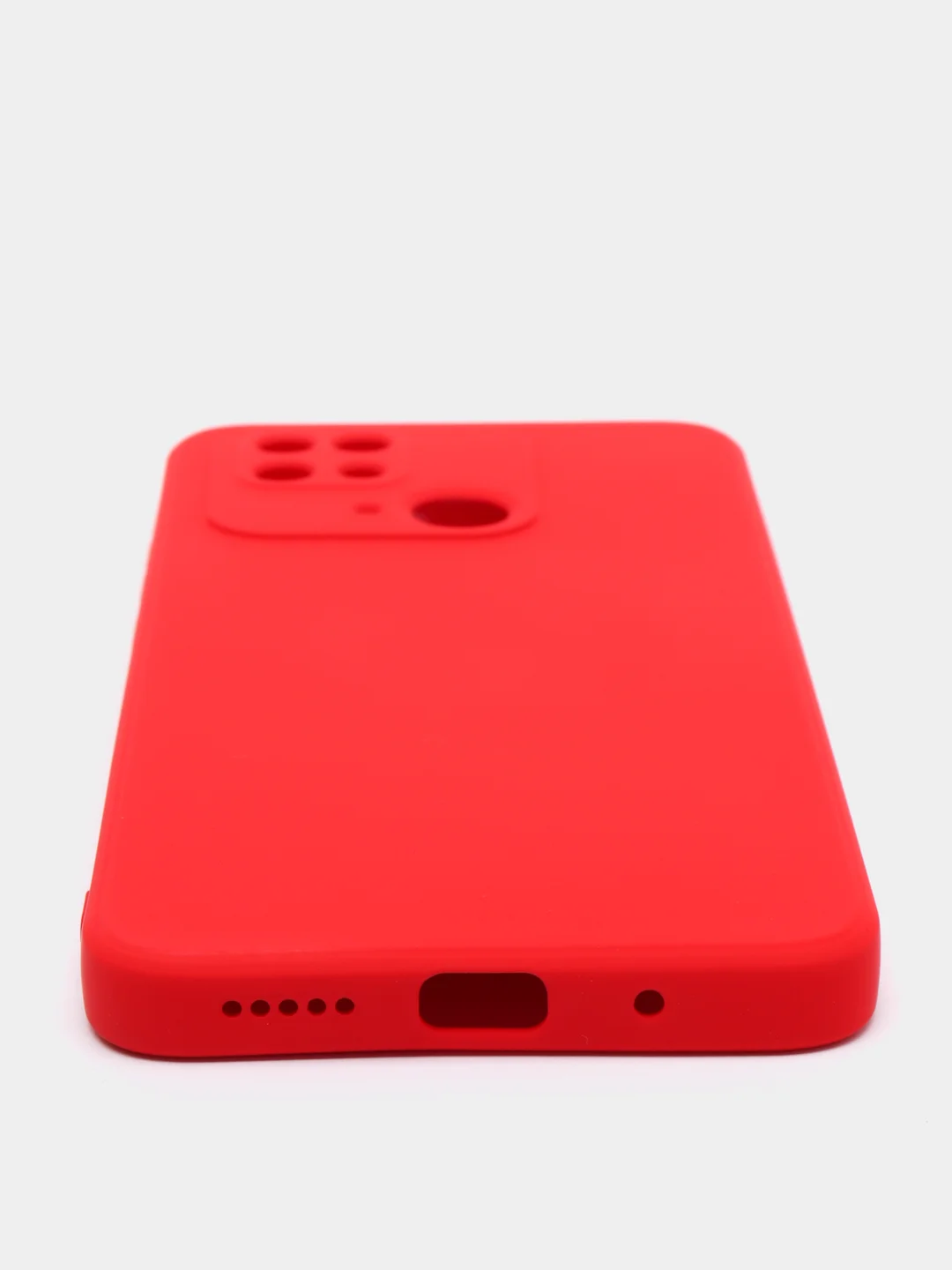 Желтый чехол с защитой камеры и бархатом внутри REDMI 10C / POCO C40