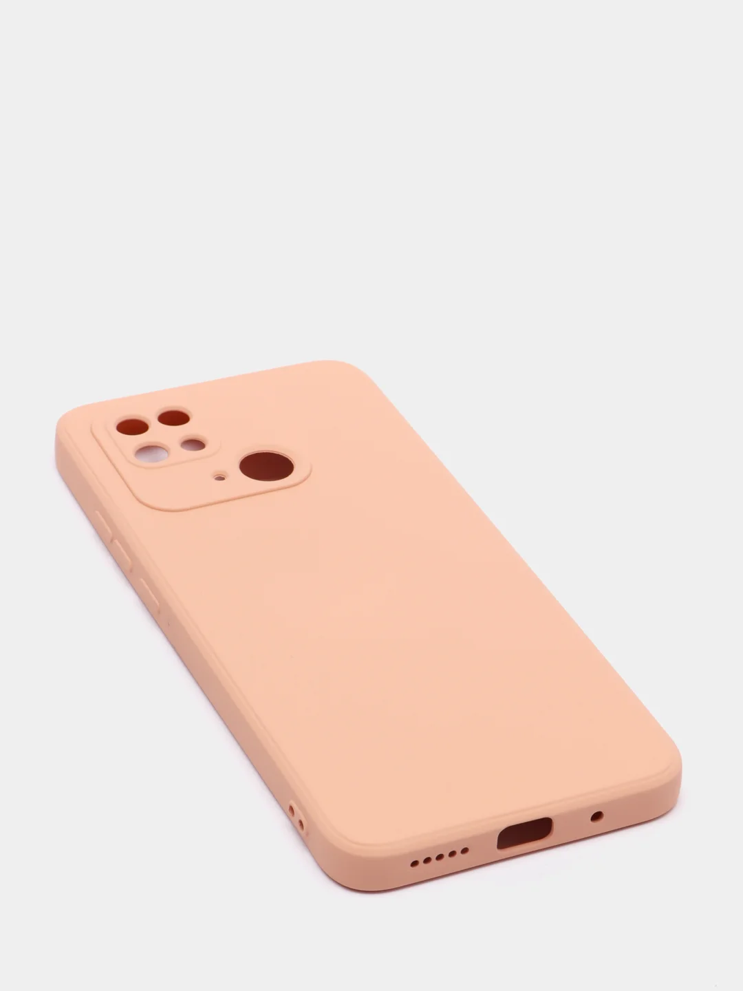 Пудровый чехол с защитой камеры и бархатом внутри REDMI 10C / POCO C40