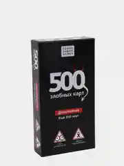 Настольная игра "500 злобных карт. Дополнение Чёрное"