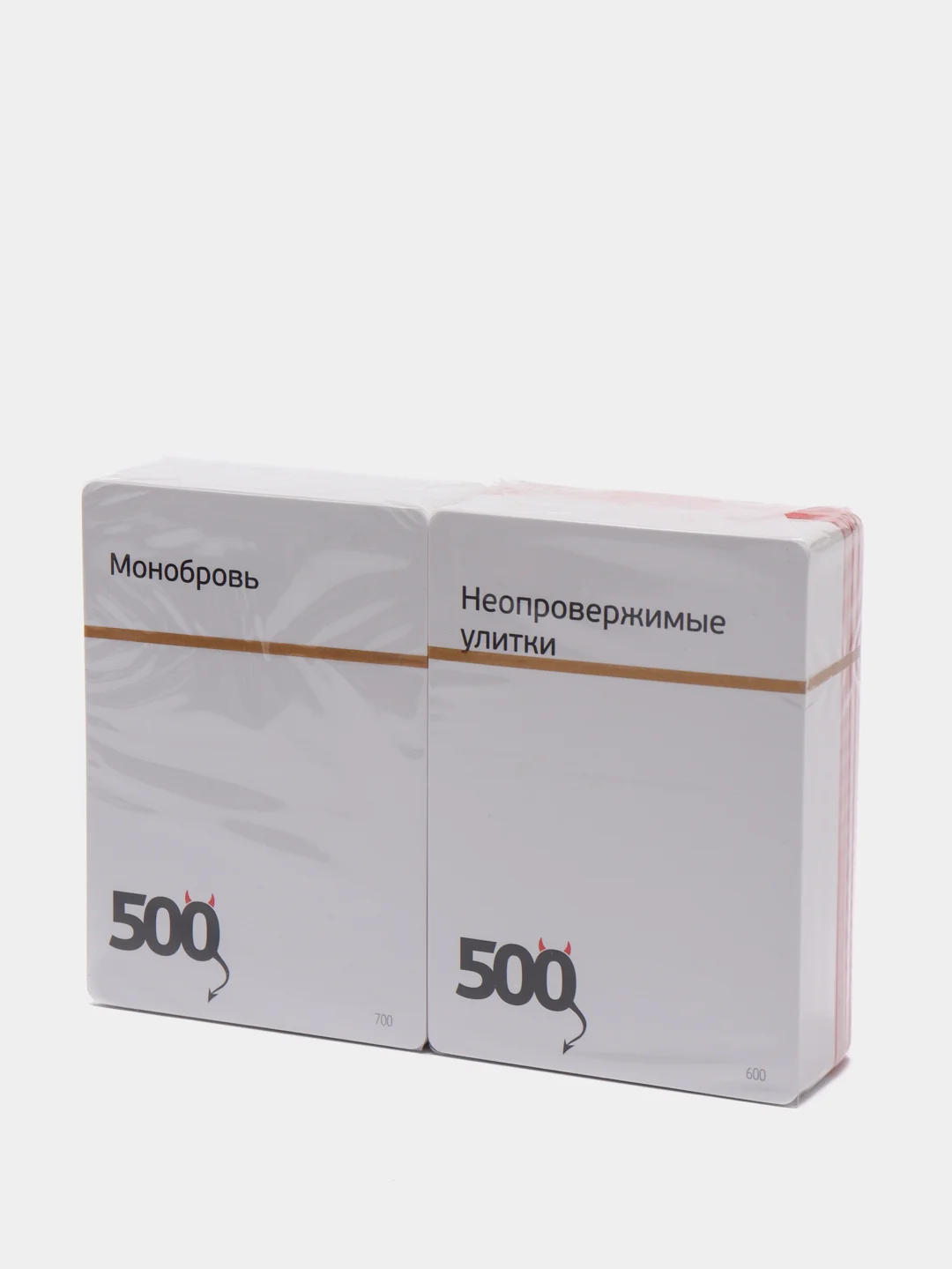 Настольная игра "500 злобных карт. Дополнение Чёрное"