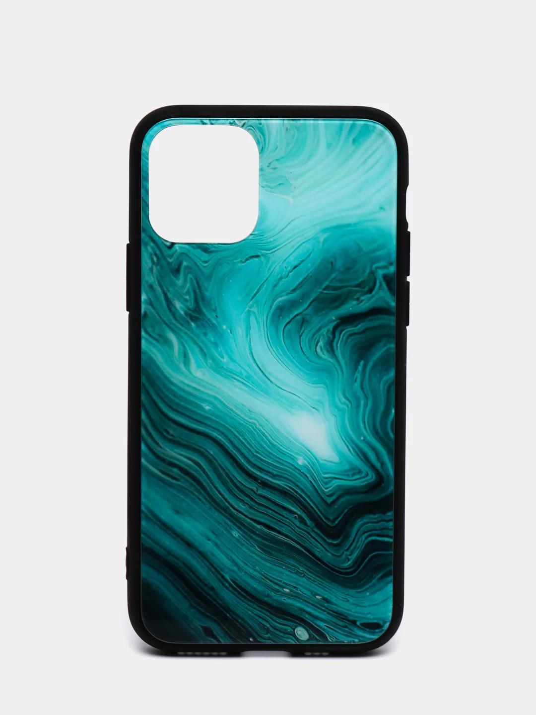 Серый чехол для Apple iPhone 11 Pro, закаленное стекло с рисунком