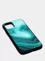 Серый чехол для Apple iPhone 11 Pro, закаленное стекло с рисунком