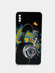 Хром чехол Apple iPhone X / Xs чехол силиконовый с рисунком