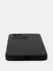 Черный чехол с защитой камеры и бархатом внутри REDMI 10C / POCO C40