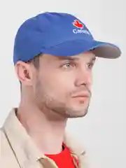 Голубой бейсболка мужская Canada