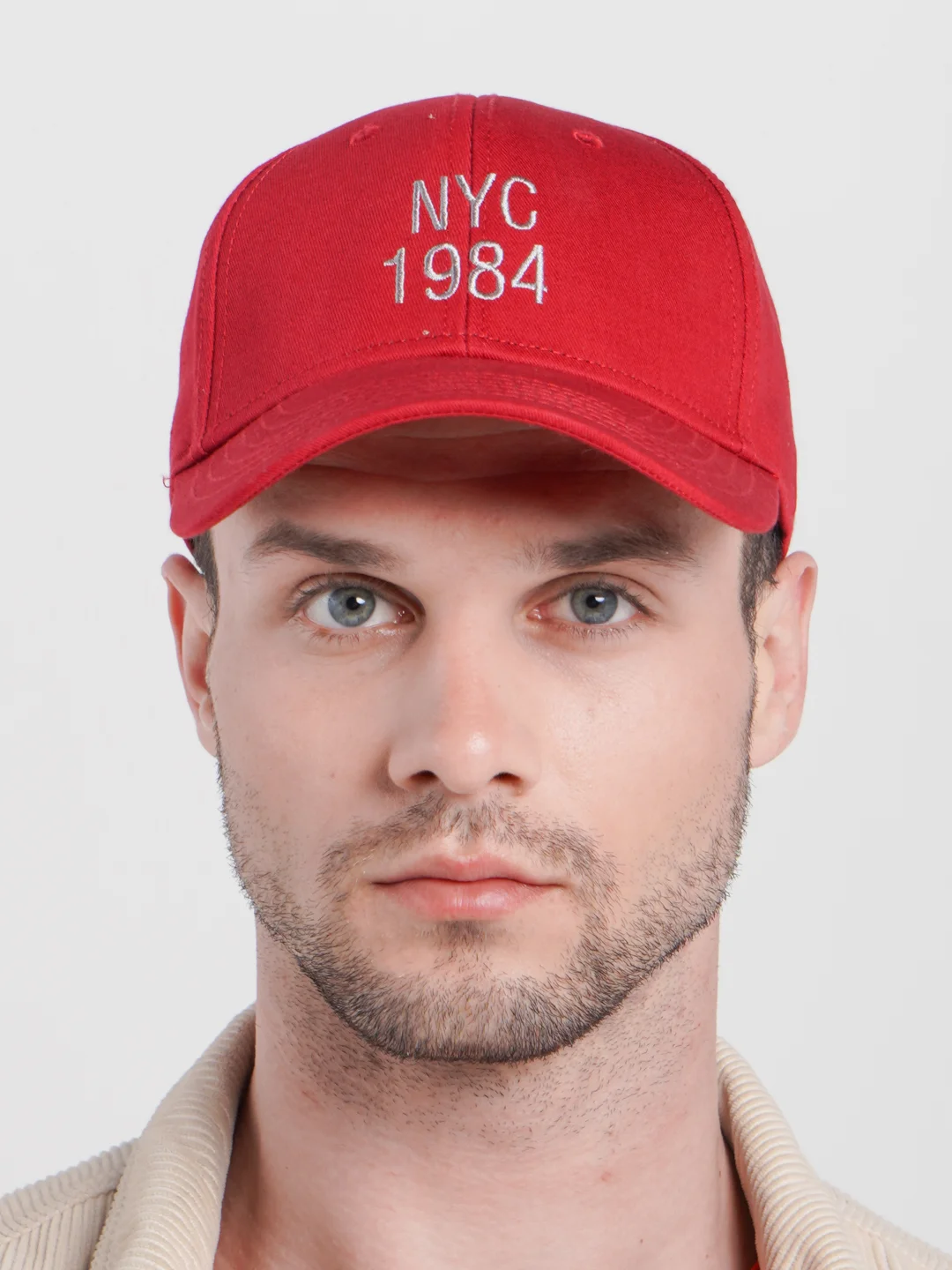 Красный бейсболка унисекс NYC