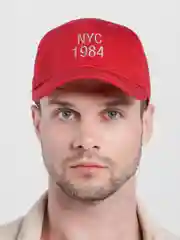 Красный бейсболка унисекс NYC