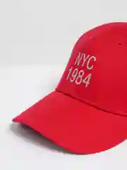 Красный бейсболка унисекс NYC