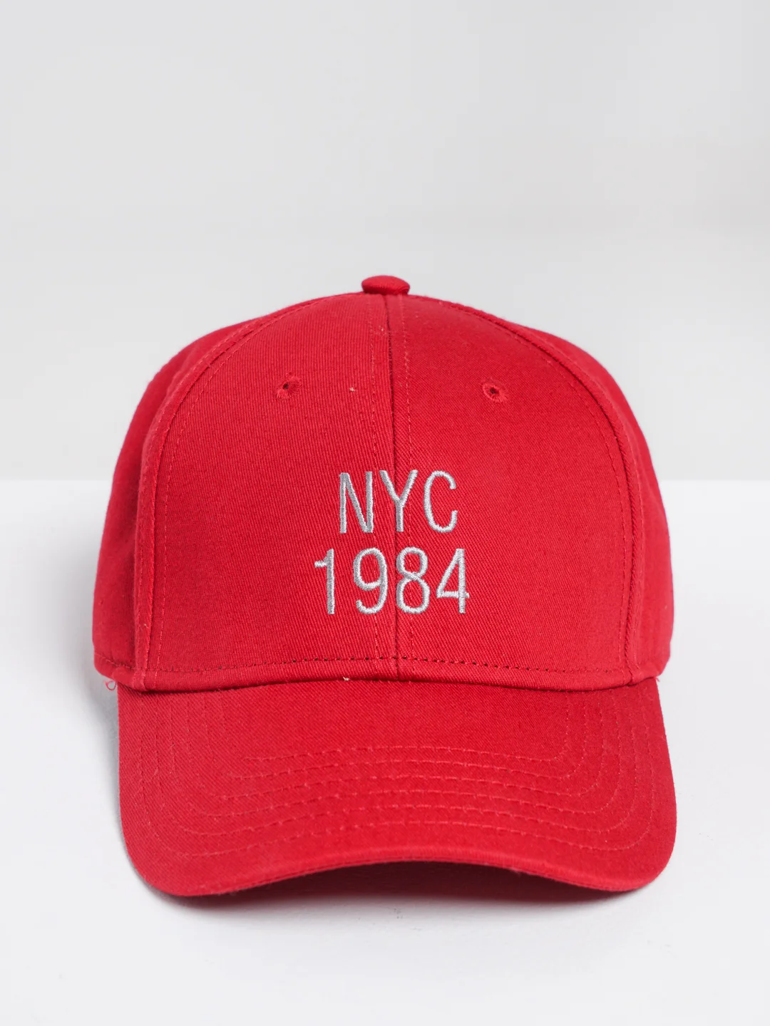 Красный бейсболка унисекс NYC