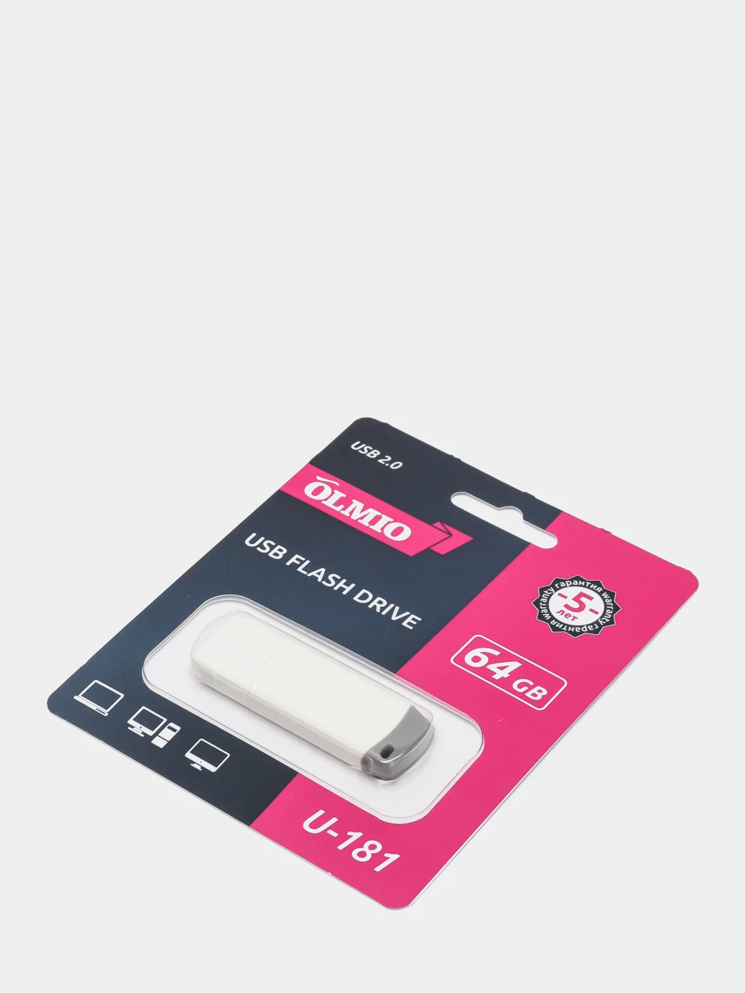 Флешка OLMIO, USB U-181, 8-128 Гб