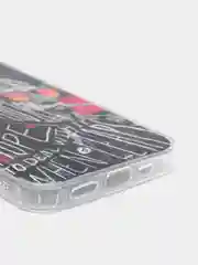 Угольный чехол iPhone 12 / 12 Pro, 12 Pro Max, 12 Mini чехол силиконовый с рисунком