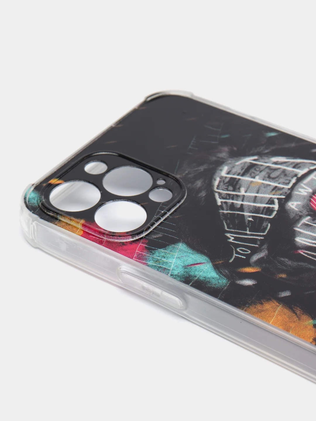 Угольный чехол iPhone 12 / 12 Pro, 12 Pro Max, 12 Mini чехол силиконовый с рисунком