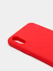 Красный чехол на Айфон iPhone 5, 6, 7 8 plus, X, XS Max, XR, 11 12 13 Pro Max, 12 Mini, 13 Pro Max