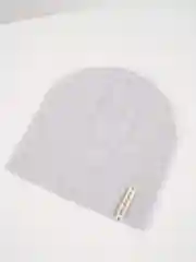 Серый шапка детская двухслойная
