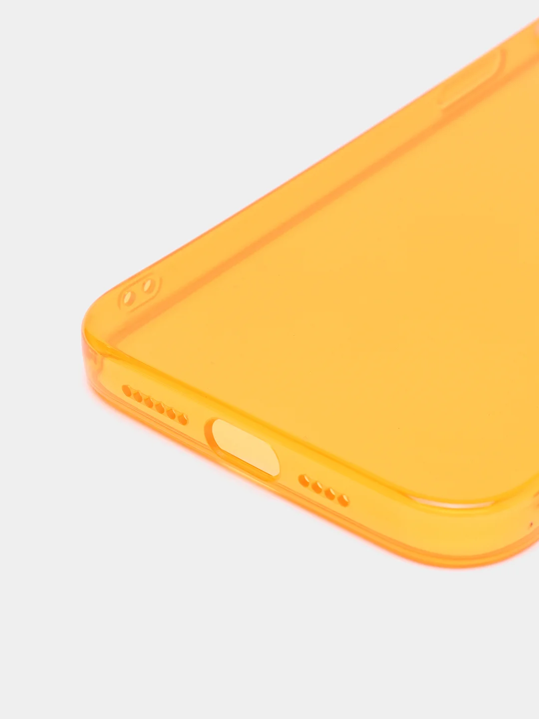 Оранжевый чехол для iPhone 11, 12, 13, 7, 8, SE 2020, Plus, X, XS, XR, Max, Pro, mini, прозрачный