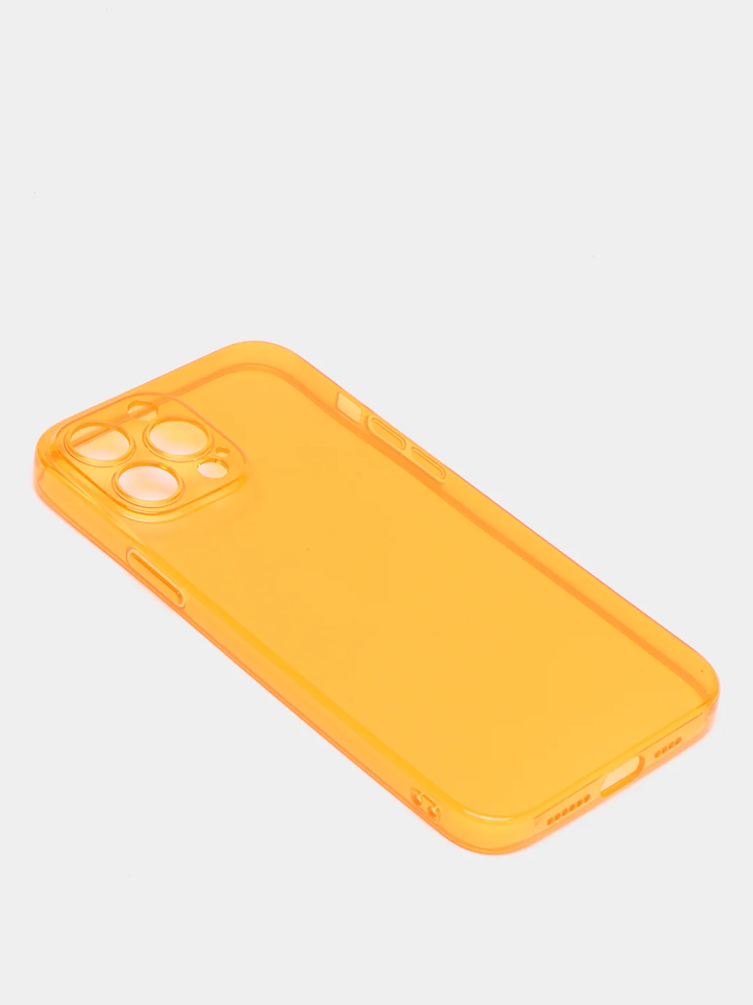 Оранжевый чехол для iPhone 11, 12, 13, 7, 8, SE 2020, Plus, X, XS, XR, Max, Pro, mini, прозрачный