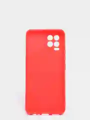 Красный чехол для Realme C21, Realme  7,  Realme  C11 / C20, матовый силиконовый