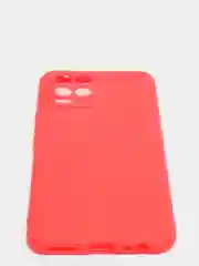 Красный чехол для Realme C21, Realme  7,  Realme  C11 / C20, матовый силиконовый
