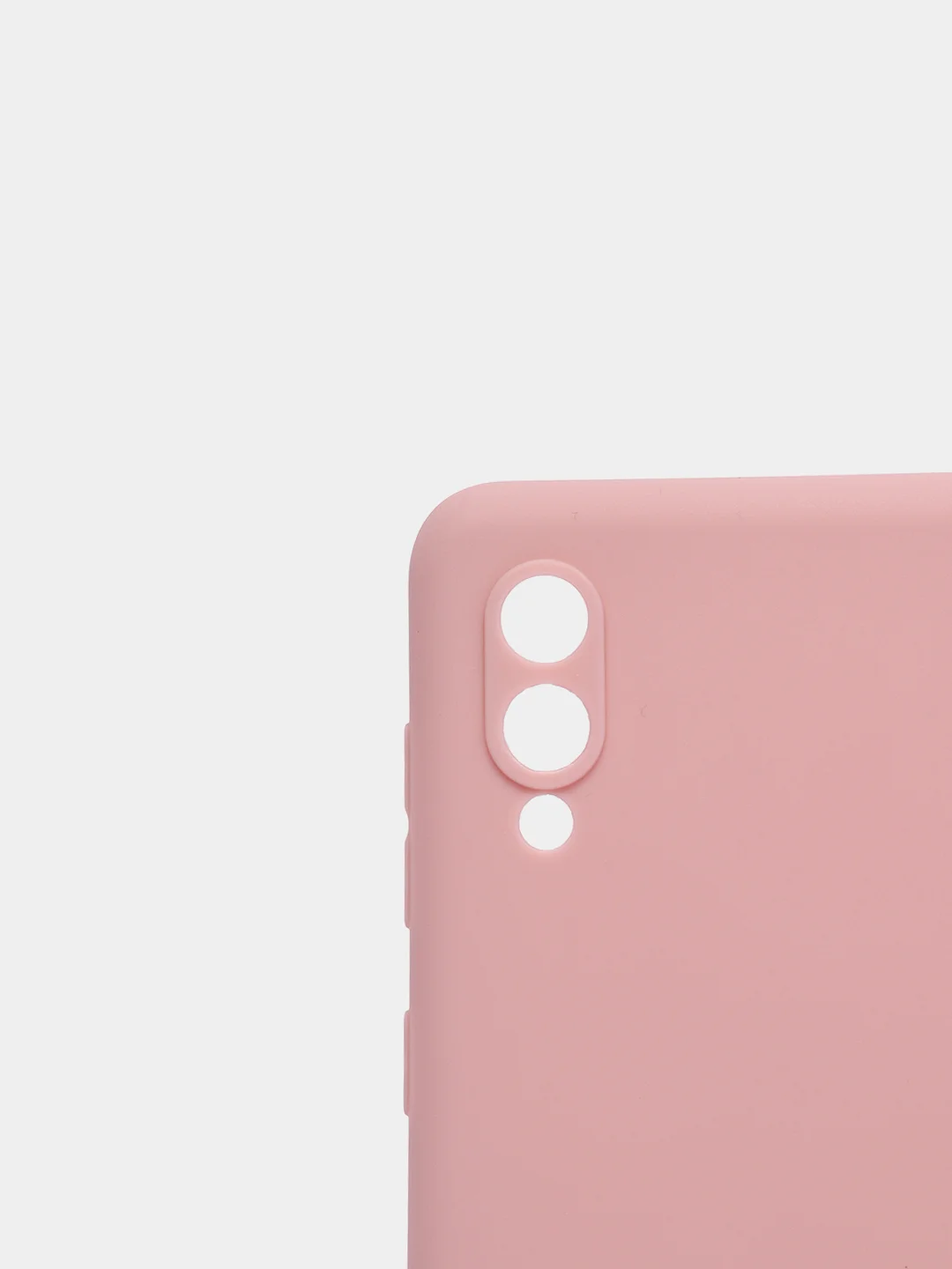 Коралловый меланж чехол силиконовый на Samsung Galaxy A02 (Самсунг Галакси А02), цветной, матовый