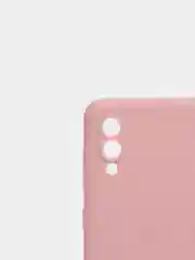 Коралловый меланж чехол силиконовый на Samsung Galaxy A02 (Самсунг Галакси А02), цветной, матовый