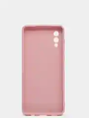 Коралловый меланж чехол силиконовый на Samsung Galaxy A02 (Самсунг Галакси А02), цветной, матовый
