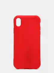 Красный чехол силиконовый Slim для iPhone XR